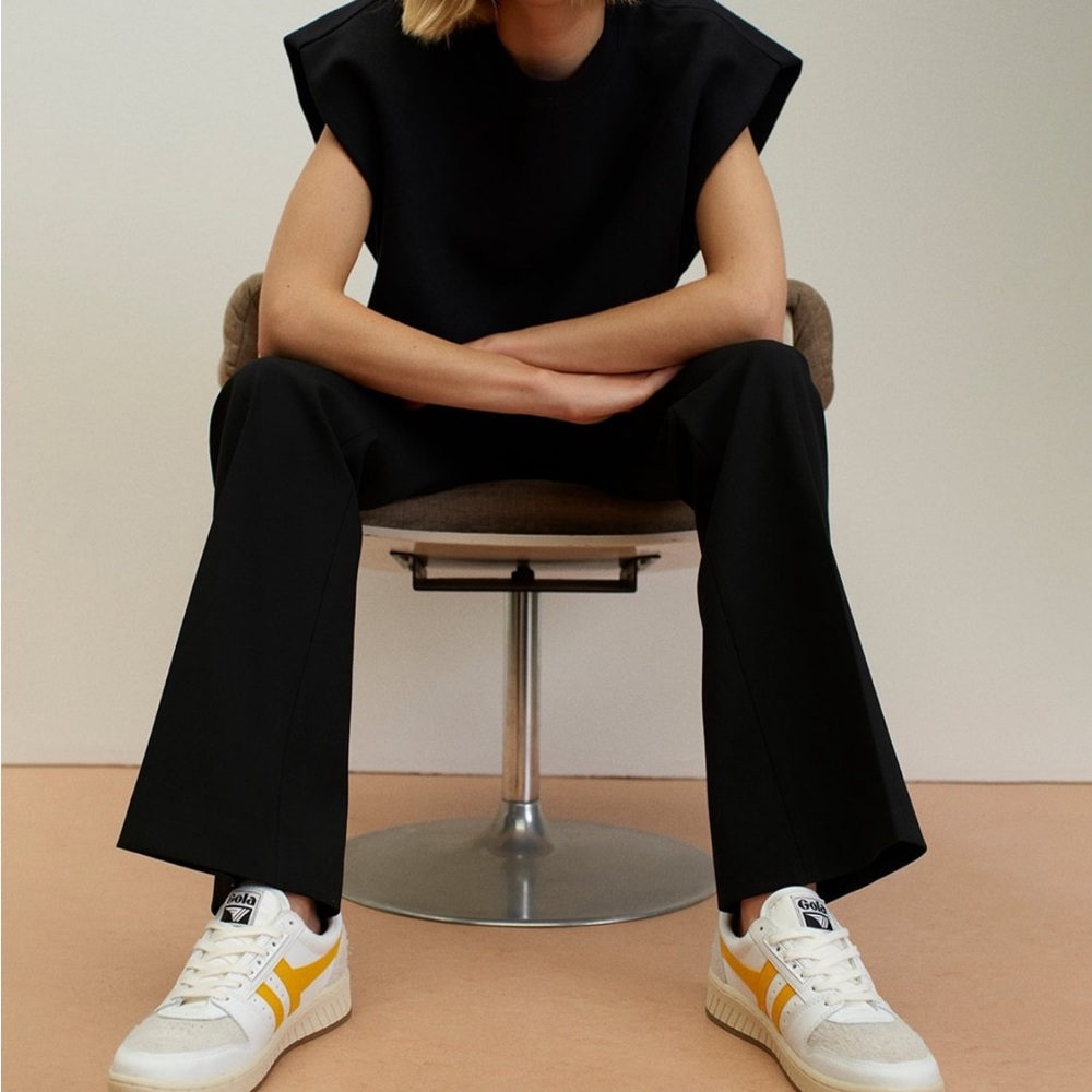 Gola For ZARA White and Yellow Grandslam Casual Sneakers - Picture 9 of 9